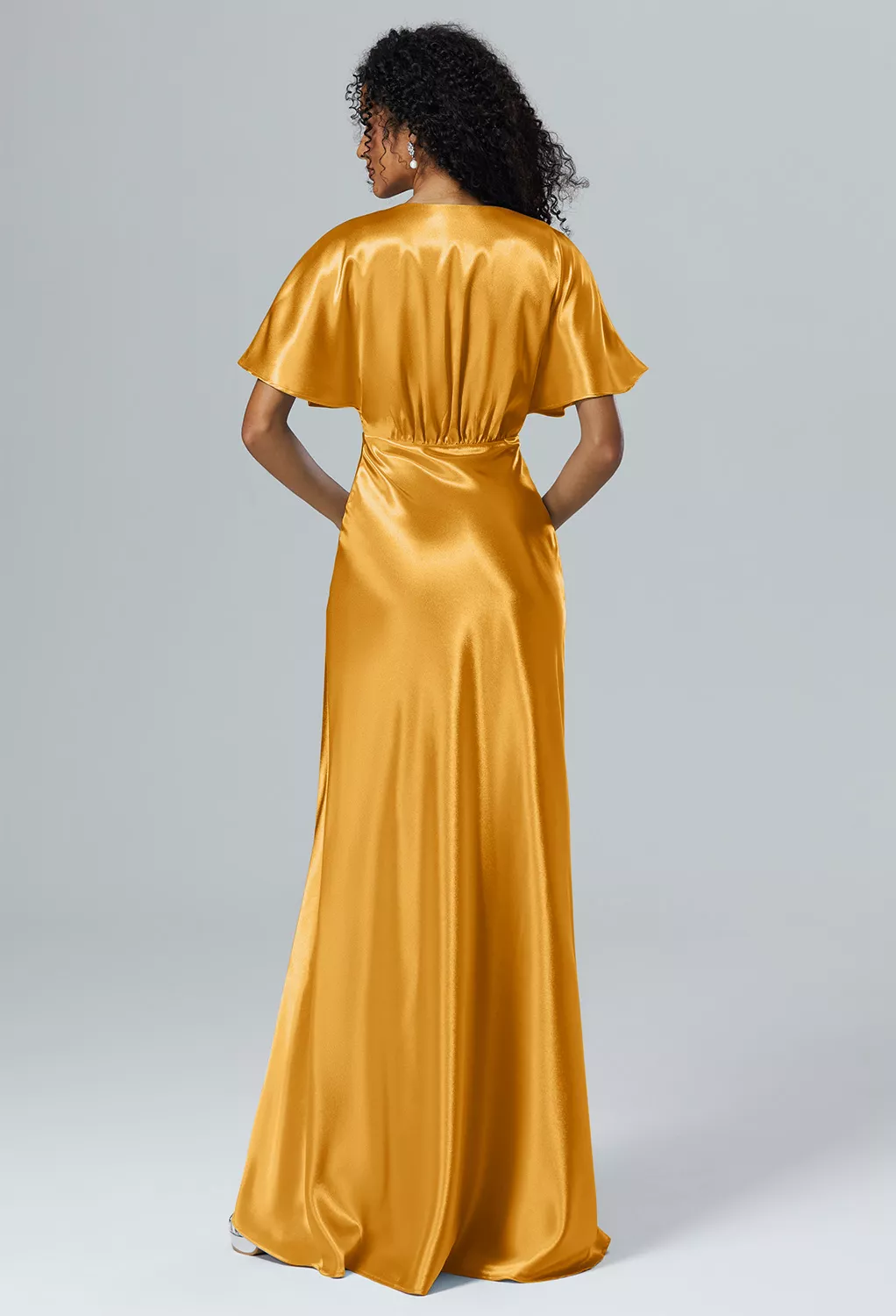 AW Otthild Mango  Fall Wedding Guest Dresses
